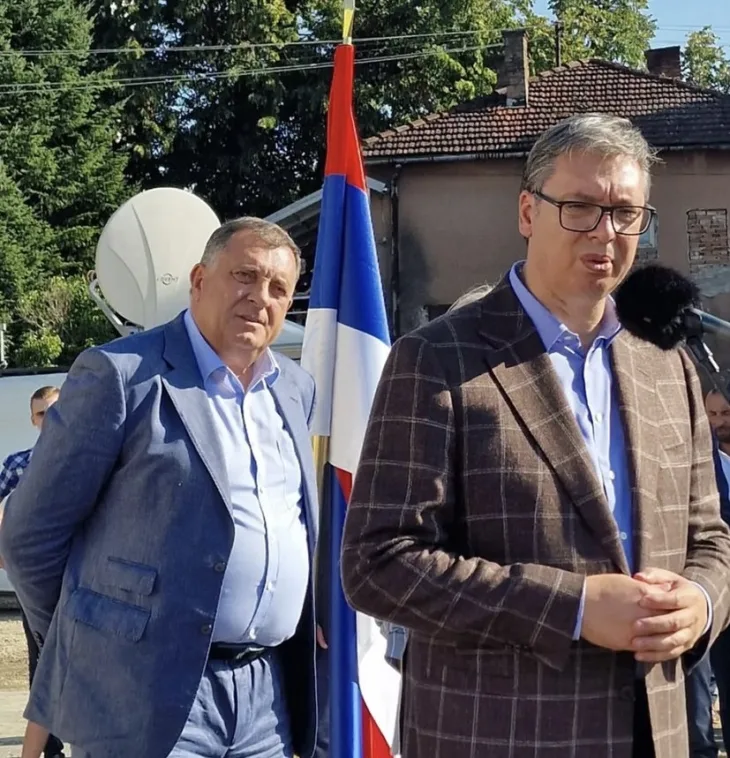 Dodik i Vučić