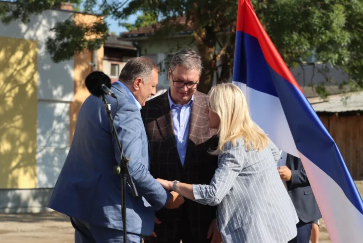 Dodik, Cvijanovic i Vucic