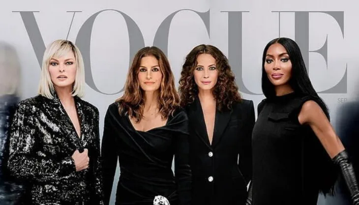 Cetiri najveca supermodela Christy Turlington, Naomi Campbell, Cindy Crawford i Linda Evangelista