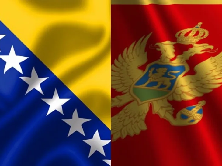 Bih crna gora zastave