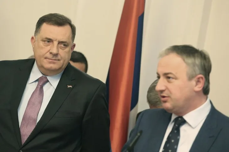 Milorad Dodik SNSD i Branislav Borenovic PDP 872x581