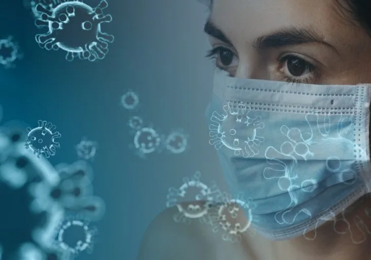 Korona maska virus 872x610
