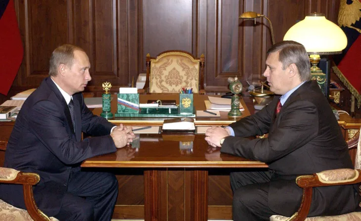Mihail Kasjanov i Putin