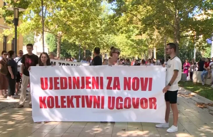 Mostar protesti zdr radnici