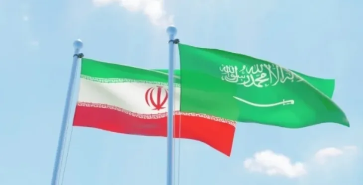 Zastave irana i arabije