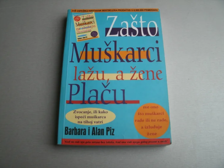 Zasto muskarci lazu a zene placu Barbara i Alan Piz slika O 132499793
