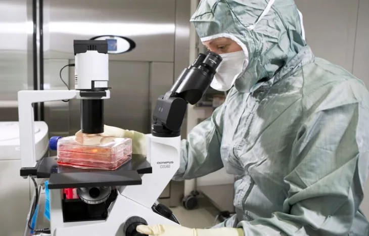 Laboratorija virus ilustracija