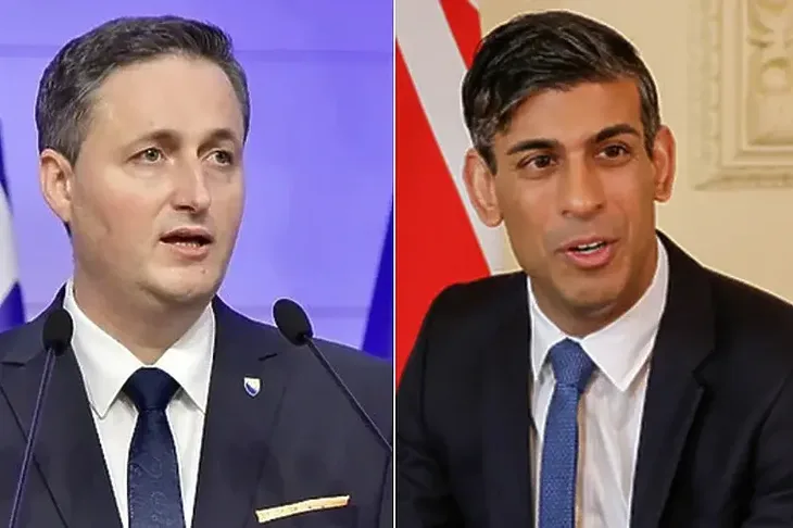 Denis Bećirović i Riši Sunak