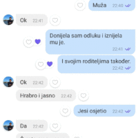 Edin tule poruke zeni