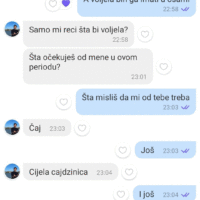Edin tule poruke zeni