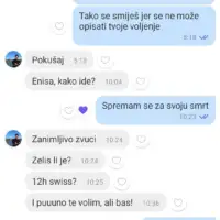 Edin tule poruke zeni