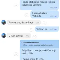 Edin tule poruke zeni