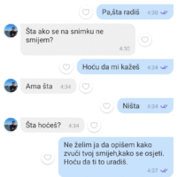 Edin tule poruke zeni