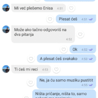 Edin tule poruke zeni