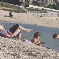 Kupanje zaplivali u Dubrovniku februar SeeSrpska