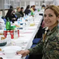 Ramazan Kasarna rajlovac odrzan iftar za zene  fena