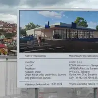 Lidl Sarajevo pocetak gradnje 2