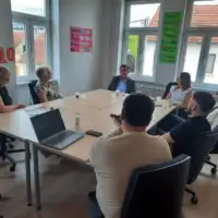 Načelnik Hasanbegović sa CIM-ovcima i gostima iz Ambasade