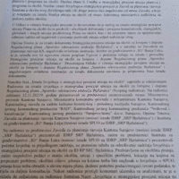 Dokument kojima je odobreno krcenje sume na Bjelasnica 4