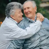 Beautiful old couple web