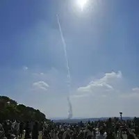 Japan lans rakete