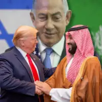 Donald trump Benjamin Netanyahu mohammed bin salman