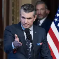 Pete Hegseth foto Ron Sachs/CNP/Bloomberg/Getty Images