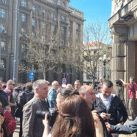 Protest pred Vladom Srbije