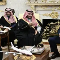Donald Trump Mohammed bin Salman 11 al ain