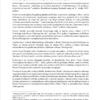 DP predstavio rezoluciju o BiH tekst