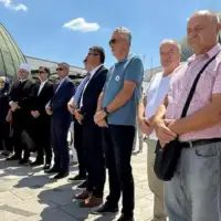 Zagreb islamski centar performans cijet srebrenice