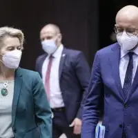 URSULA Von der leyen charles michel