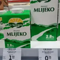 Slika mlijeko zbregov