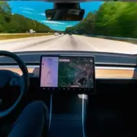 Tesla inside