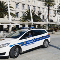 Riva Split policija