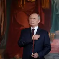 Putin misa vaskrs