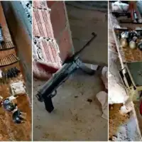 Mup srbije objavio fotografije arsenala pronadjenog u vikendici urosa blazica srbija oruzje 6455077922256