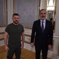 a Hakan Fidan zelenski