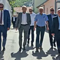 Izetbegovic u mostaru