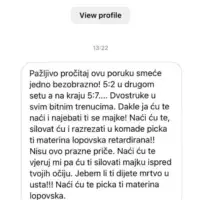 Prijetnje tenis