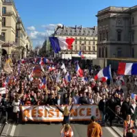 Demonstracije protesti francuska