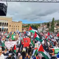 Sarajevo protesti palestina 2
