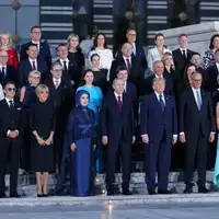 Ankara erdogan emine nato lideri predsjednicka palata