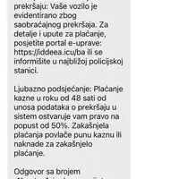 SMS prevare