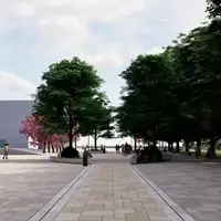 Zenica uredenje Trga Alije Izetbegovica 3