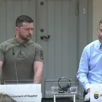 Zelenski sa švedskim premijerom Ulfom Kristersonom