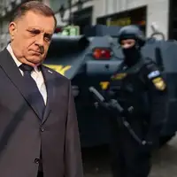 Milorad Dodik Mađarska policija