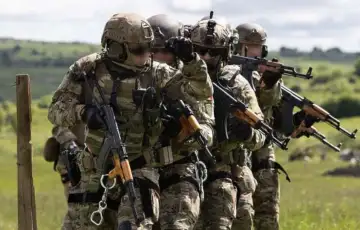 Vojska vojnici vojna vježba NATO-a