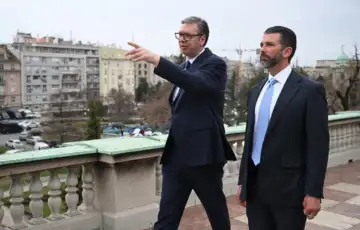 Aleksandar Vucic Donald Trump Jr 1