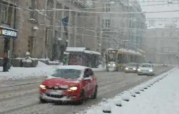 Tramvaj snijeg 2026 foto bosnainfo